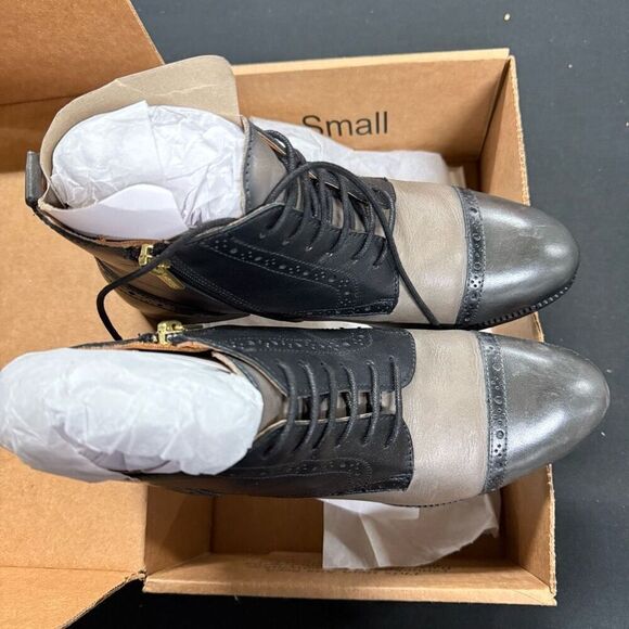 Pikolinos Royal W4D-87173 Lace Up Cap Toe Ankle Boots 39 Lead - Picture 2 of 8